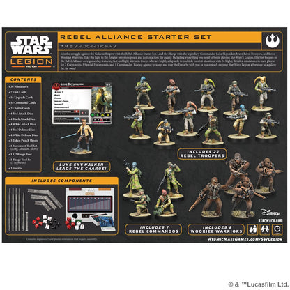STAR WARS LEGION REBEL ALLIANCE STARTER SET