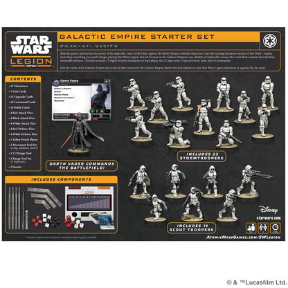 STAR WARS LEGION GALACTIC EMPIRE STARTER SET