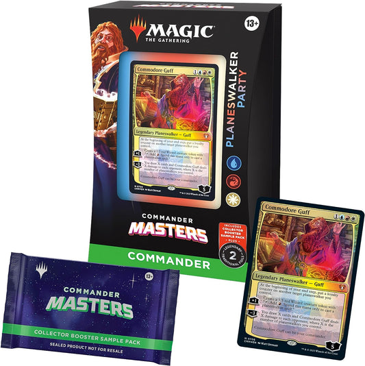 MTG COMMANDER MASTERS DECK PLANESWALKER PARTY