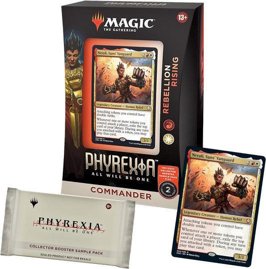 MTG ALL WILL BE ONE COMMANDER DECK: REBELLION RISING