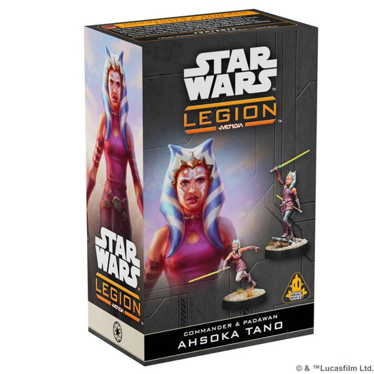 STAR WARS LEGION COMMANDER & PADAWAN AHSOKA TANO