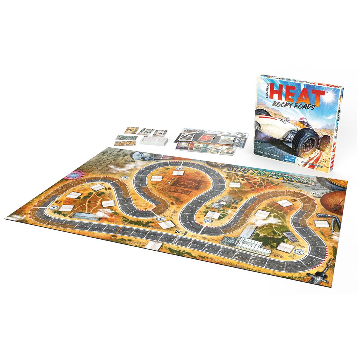 HEAT PEDAL TO THE METAL: ROCKY ROADS