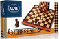 CHESS SET 11.5" FOLDING WOOD WALNUT