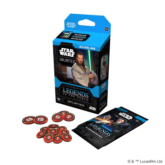 SWU LEGENDS OF THE FORCE SPOTLIGHT DECK: QUI-GON