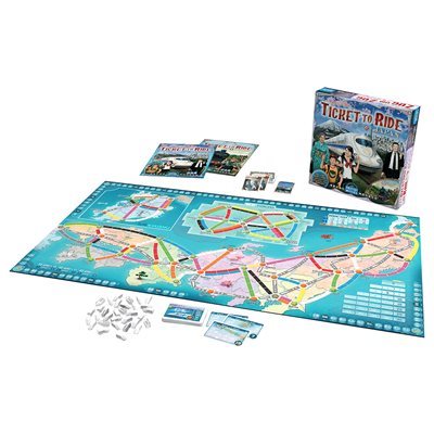 TICKET TO RIDE MAP 7: JAPAN & ITALY