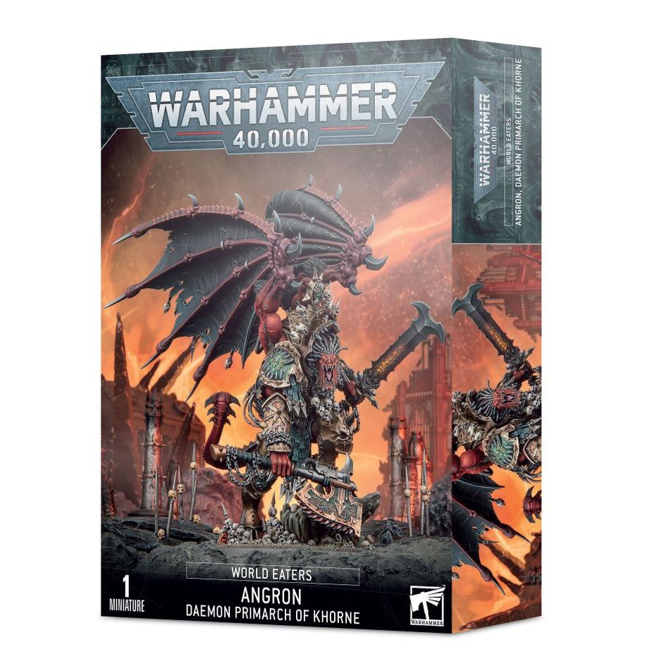 40K WORLD EATERS ANGRON DAEMON PRIMARCH