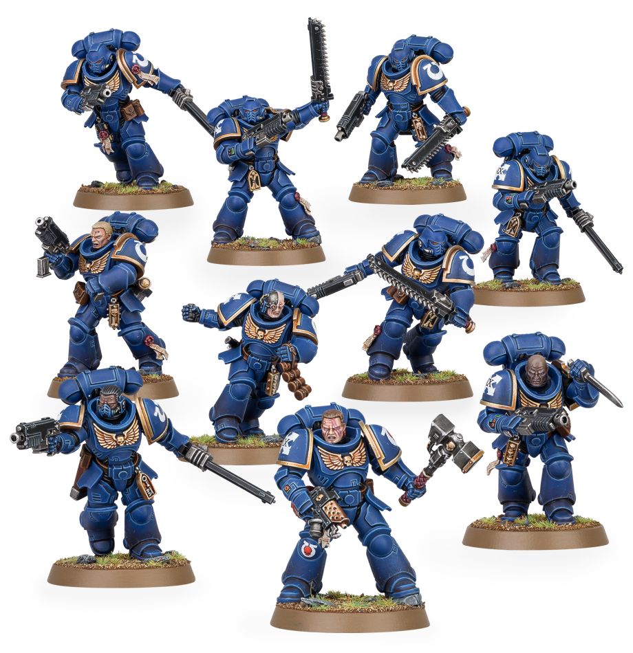 40K SPACE MARINE ASSAULT INTERCESSORS