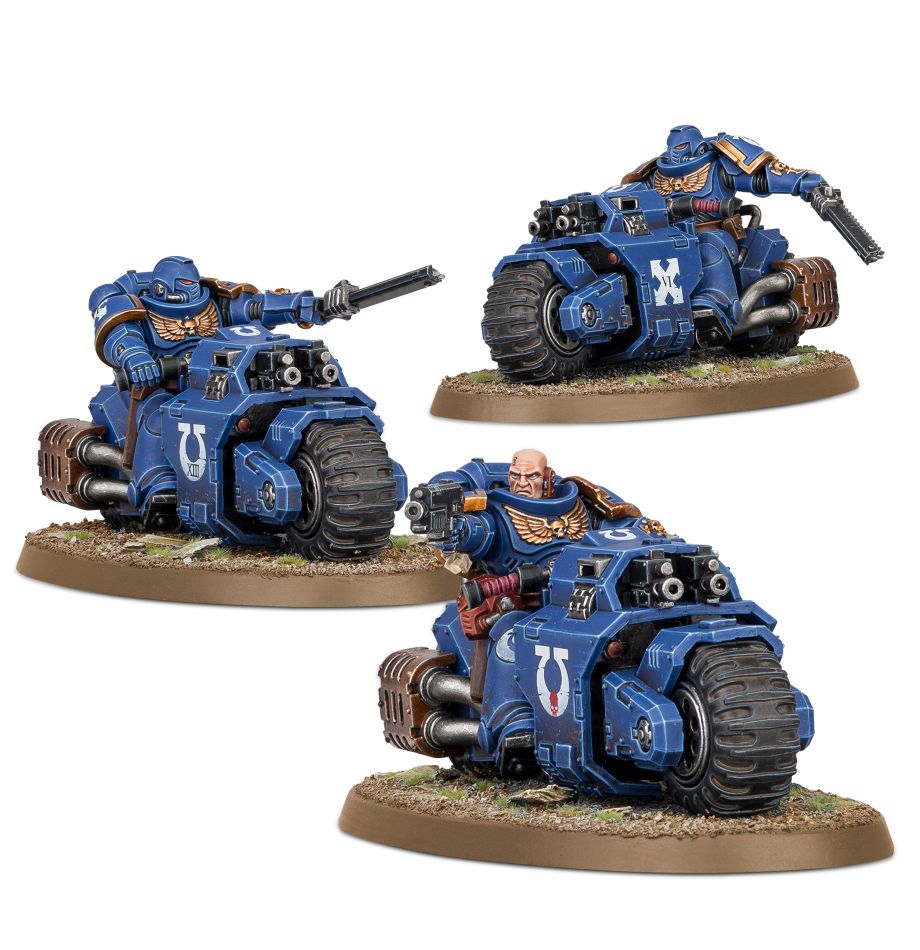 40K SPACE MARINE OUTRIDERS