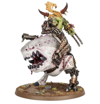 40K ORK MOZROG SKRAGBAD/BEASTBOSS ON SQUIGOSAUR