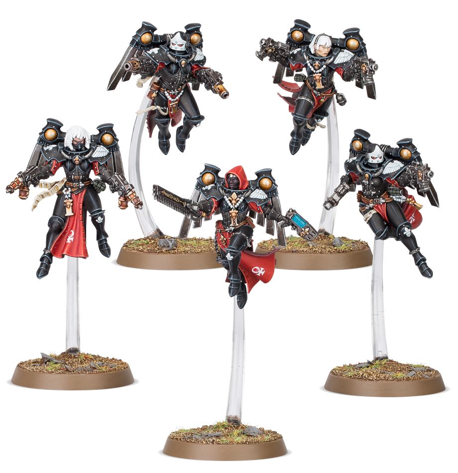 40K ADEPTA SORORITAS SERAPHIM SQUAD