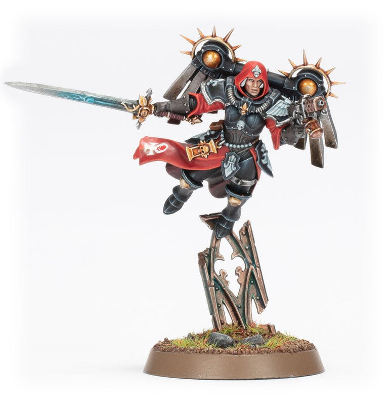 40K ADEPTA SORORITAS CANONESS W/JUMP PACK