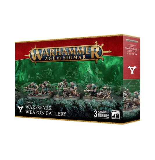 AOS SKAVEN WARPSPARK WEAPON BATTERY