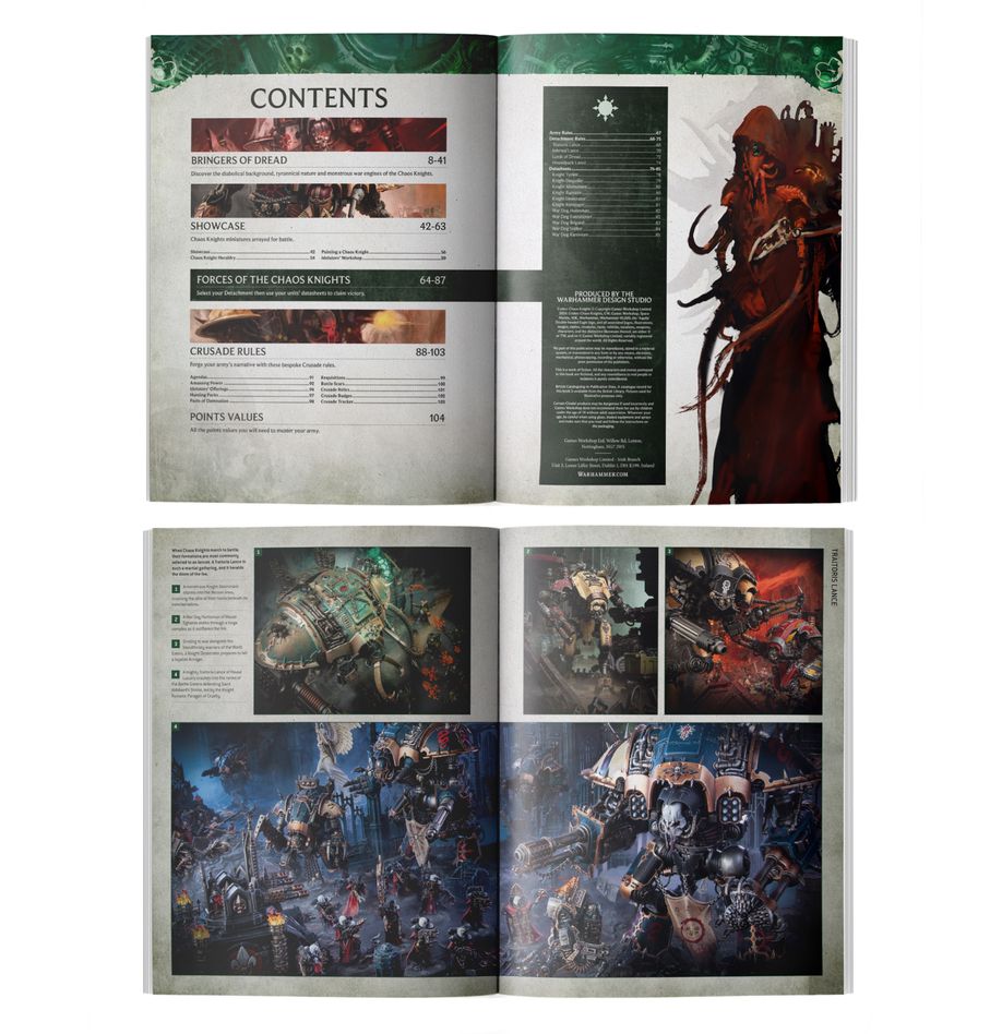 40K CHAOS KNIGHTS CODEX