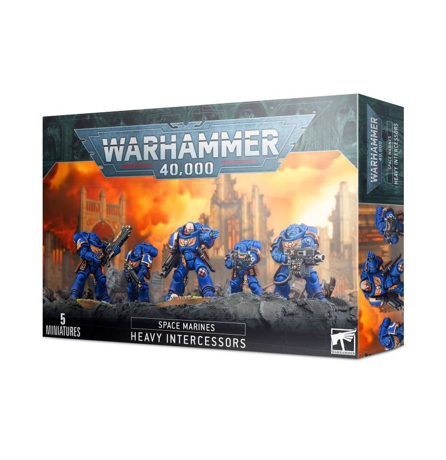 40K SPACE MARINES HEAVY INTERCESSORS