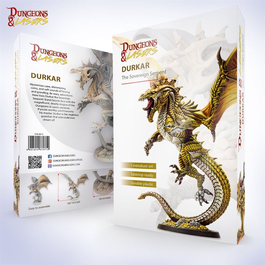 DUNGEONS & LASERS DURKAR SOVEREIGN SERPENT