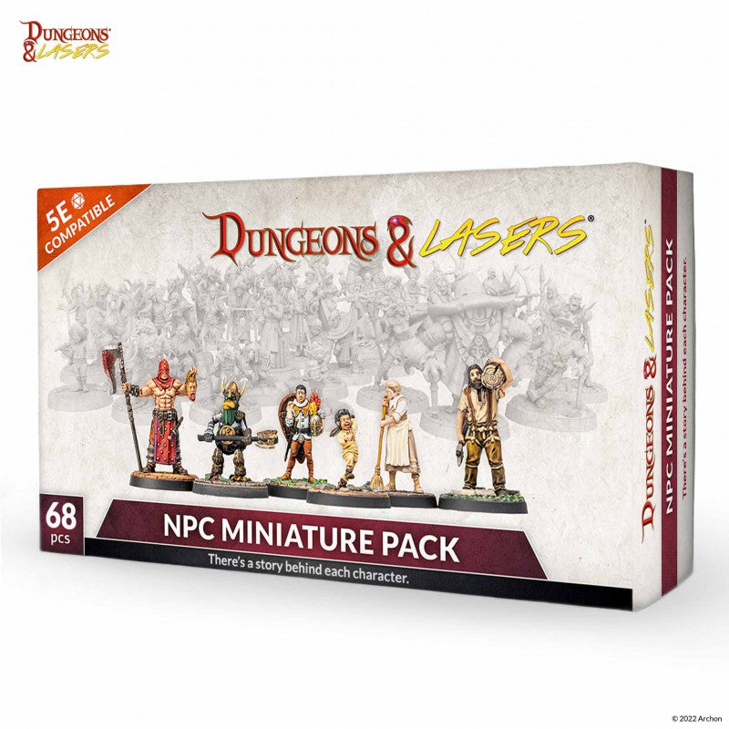 DUNGEONS & LASERS NPC PACK