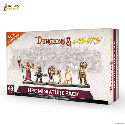 DUNGEONS & LASERS NPC PACK