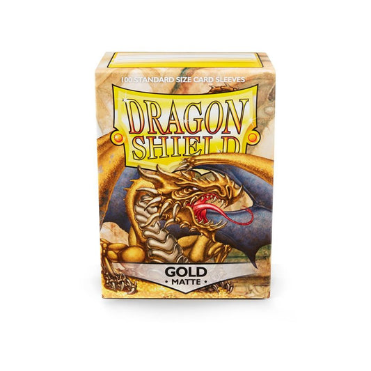 DRAGON SHIELD GOLD MATTE