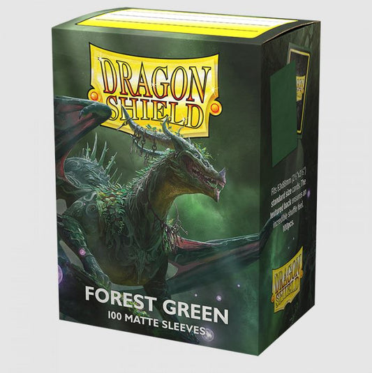 DRAGON SHIELD FOREST GREEN MATTE