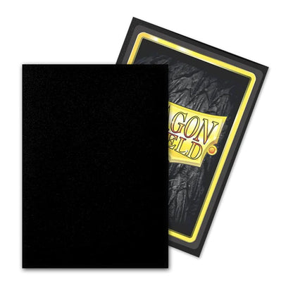 DRAGON SHIELD BLACK OUTER SLEEVES 100 CT