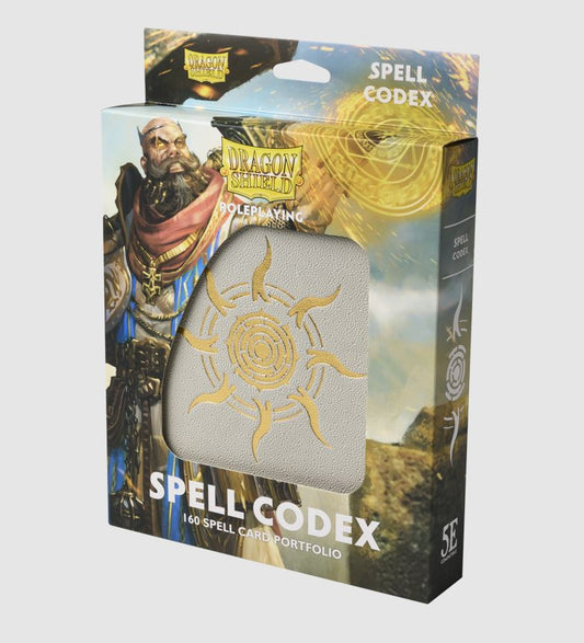 DRAGON SHIELD RPG: SPELL CODEX ASHEN WHITE