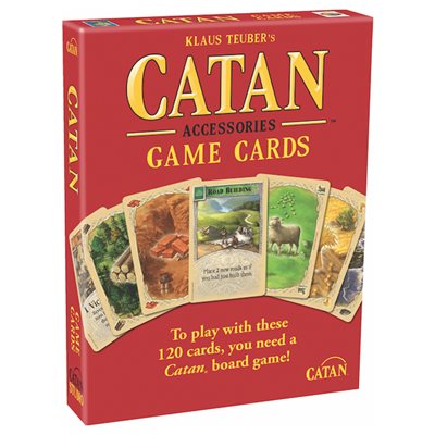 CATAN REPLACEMENT GAME CARDS