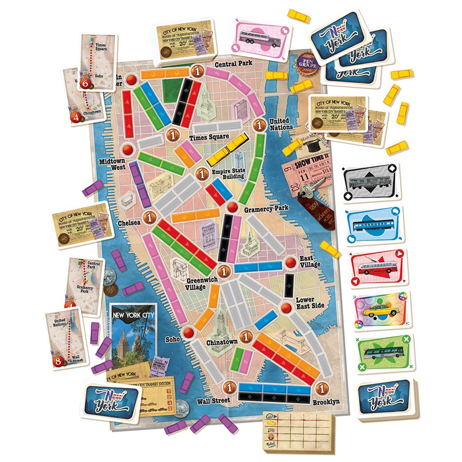 TICKET TO RIDE EXPRESS: NEW YORK