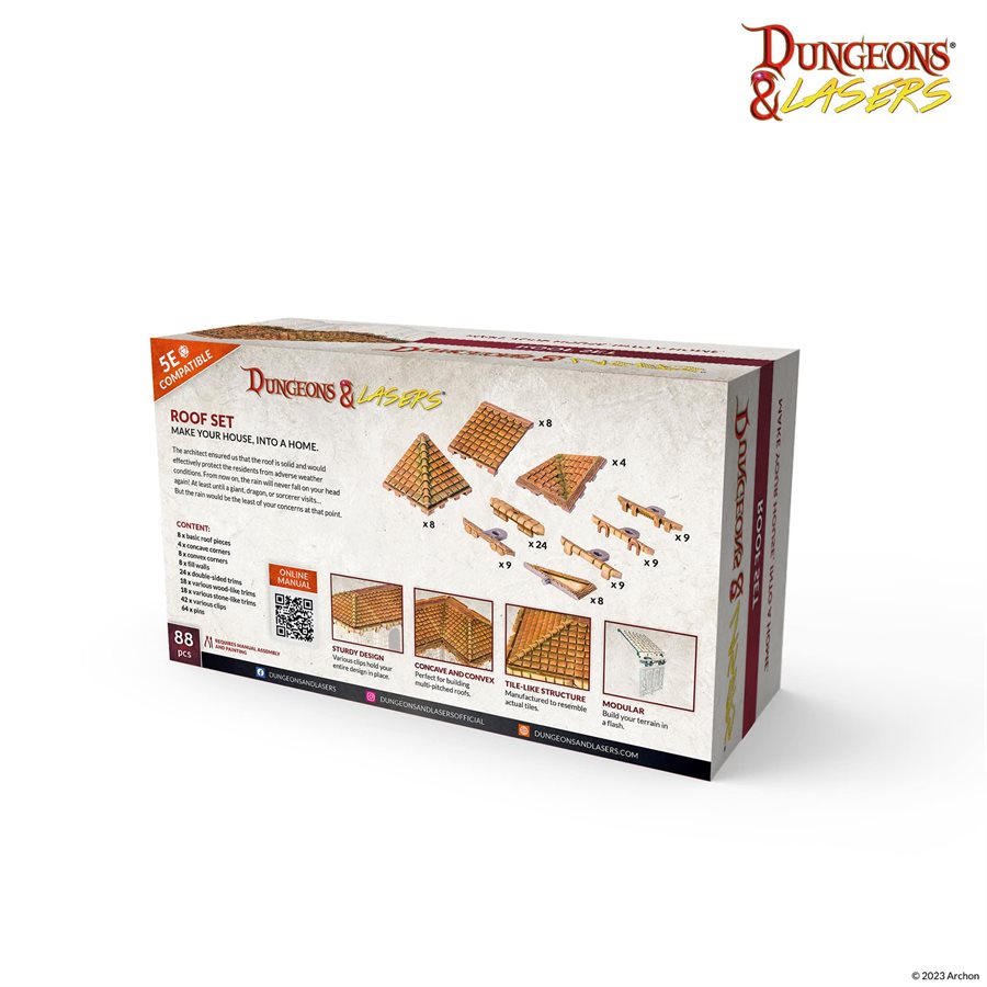 DUNGEONS & LASERS ROOF SET