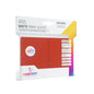 GAMEGENIC PRIME SLEEVES RED MATTE 100CT