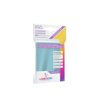GAMEGENIC STANDARD EUROPEAN SLEEVES 50CT