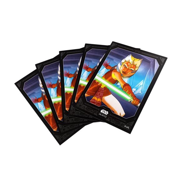 STAR WARS UNLIMITED ART SLEEVES: AHSOKA