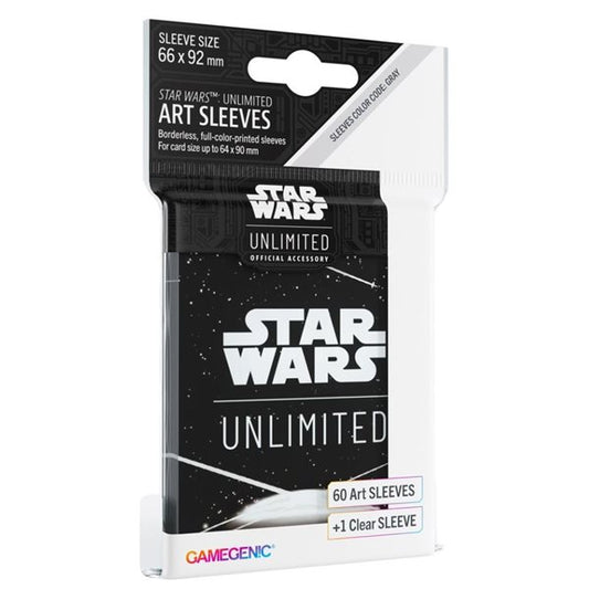 STAR WARS UNLIMITED ART SLEEVES: WHITE