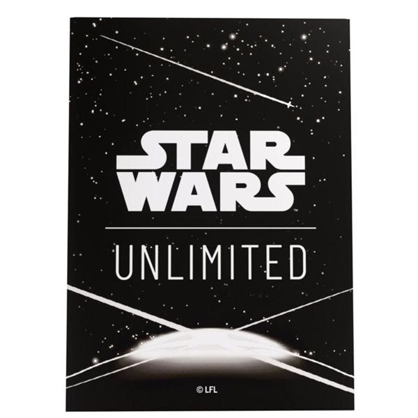 STAR WARS UNLIMITED ART SLEEVES: WHITE