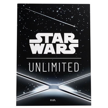 STAR WARS UNLIMITED ART SLEEVES: BLACK
