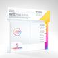 GAMEGENIC PRIME SLEEVES WHITE MATTE 100CT