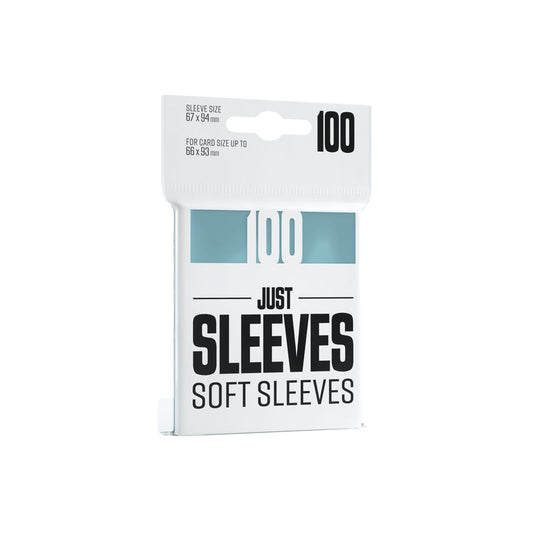 GAMEGENIC JUST SLEEVES SOFT SLEEVES 100CT
