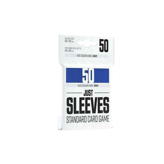 GAMEGENIC JUST SLEEVES STANDARD 50CT BLUE