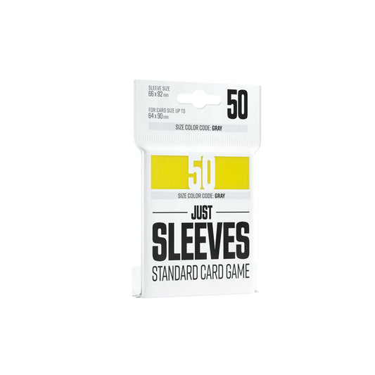 GAMEGENIC JUST SLEEVES STANDARD 50CT YELLOW