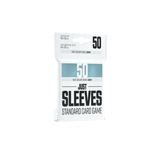 GAMEGENIC JUST SLEEVES STANDARD 50CT CLEAR