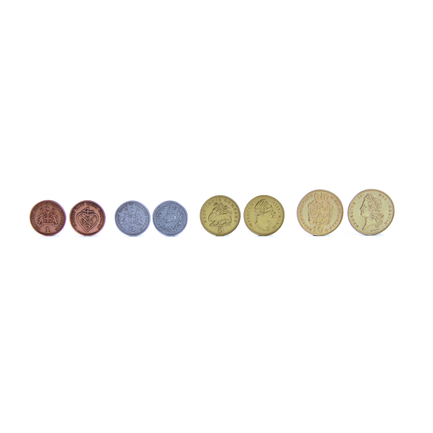 JOHN COMPANY METAL COINS