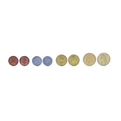 JOHN COMPANY METAL COINS