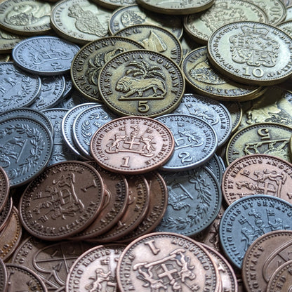 JOHN COMPANY METAL COINS