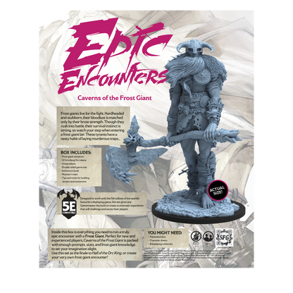EPIC ENCOUNTERS: CAVERNS OF THE FROST GIANT