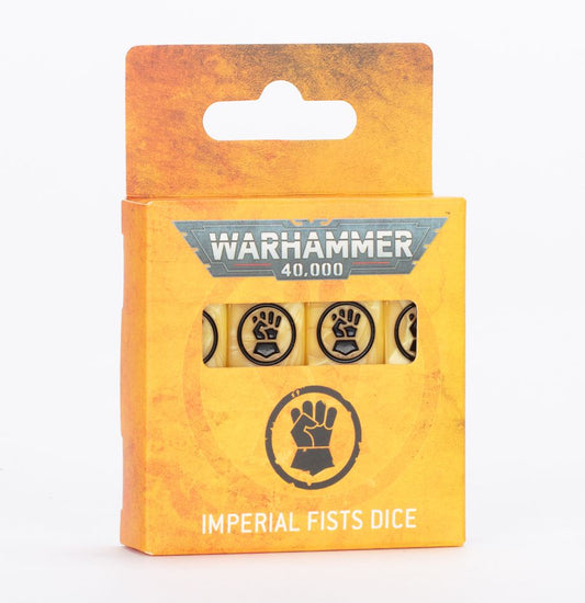 40K IMPERIAL FISTS  DICE