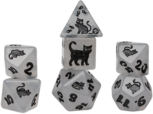 SIRIUS DICE 7-PC POLYHEDRAL: SHIMMERPAW