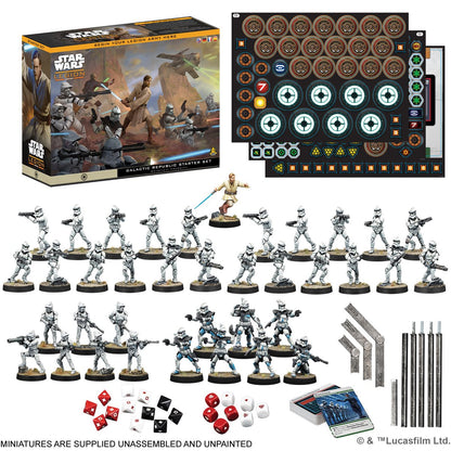 STAR WARS LEGION GALACTIC REPUBLIC STARTER SET