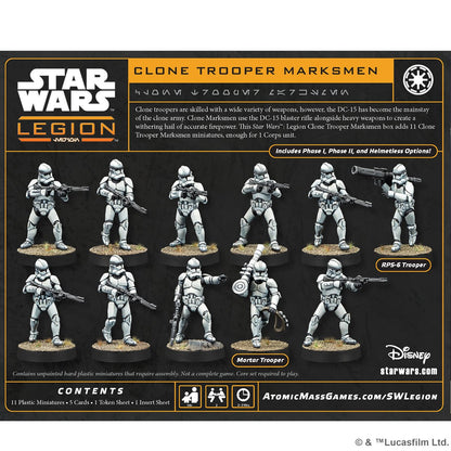 STAR WARS LEGION CLONE TROOPER MARKSMEN