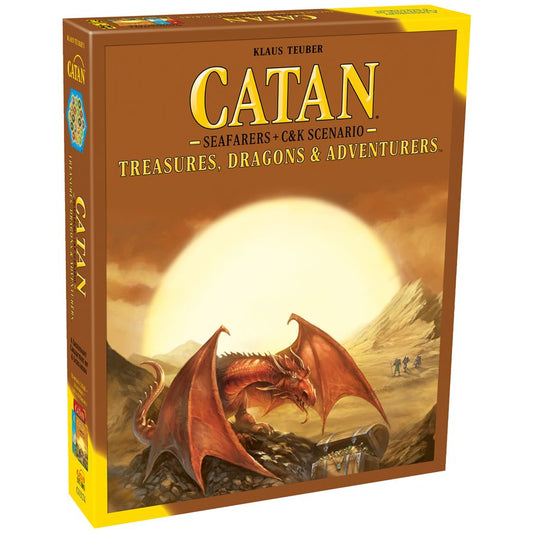 CATAN EXP. SEAFARERS + C&K//TREASURES DRAGONS & ADVENTURES