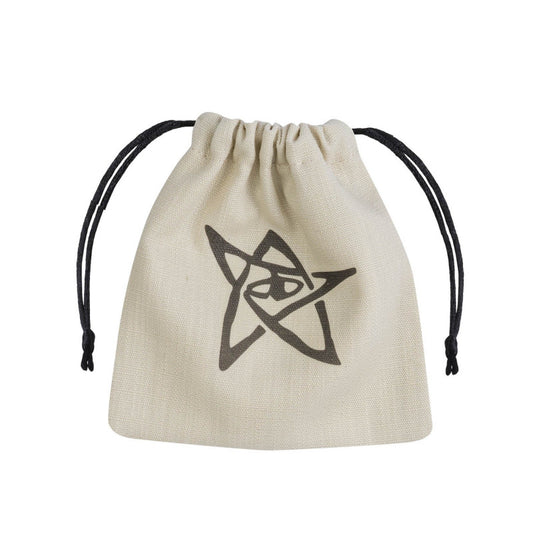 QWORKSHOP DICE BAG CTHULHU BEIGE
