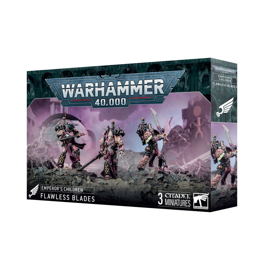 40K EMPEROR'S CHILDREN FLAWLESS BLADES